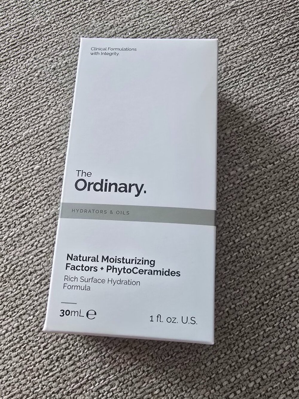 Ordinary Natural Moisturizing Factors + PhytoCeramides Hydration 1oz NIB